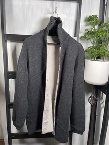 Armani Collezioni Double Knit Wool Blend Long Jacket, Size Medium, $ 6590, WOW - Bild 1 von 11