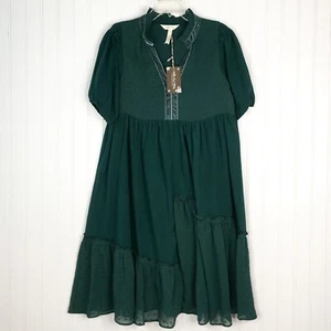 Matilda Jane Heart to Heart Opening Night Tween Clip Dot Dress Size 14 NEW - Picture 1 of 4