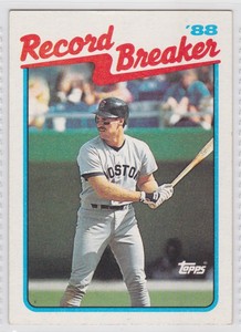 1989 Topps #2 Wade Boggs Boston Red Sox
