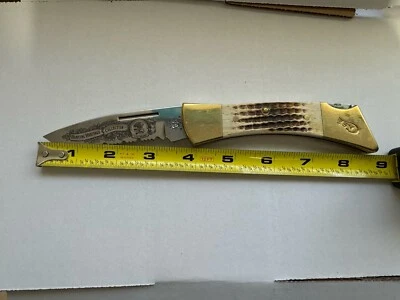 Navaja de bolsillo Case XX 2003 U.S.A. "Hunting Heritage" de hueso No.50L SS ¡Sin usar! Foto 1 de 4