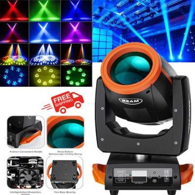 230W Mini 7R Moving Head Stage Light Beam Zoom Spotlight Disco DJ Show DMX512 - Image 1 of 4