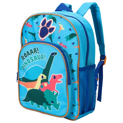 ZAWADI GLOBAL Dinosaurier Kinder Kinder Premium Rucksack Schule Rucksack Reisetasche Jungen Mädchen