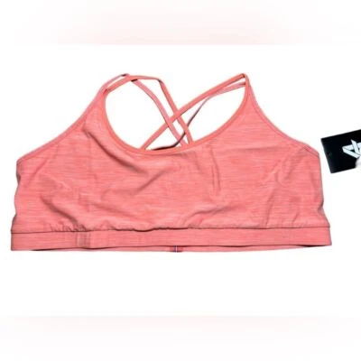 Reggiseno sportivo FourLaps Vitality abbigliamento attivo reggiseno allenamento Blush Space Dye taglia XXL - Immagine 1 di 4