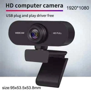 Full HD 2K 1080p 720p USB Webcam Camera AutoFocus with Microphone PC MAC Laptop - Picture 1 of 5