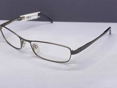 Jaguar Brille Herren silber grün eckig Metall Vollrand 33016 NP:217€ germany - Bild 1 von 4