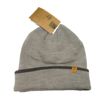Gorro Timberland gris claro con puños con punta para hombre Foto 1 de 2