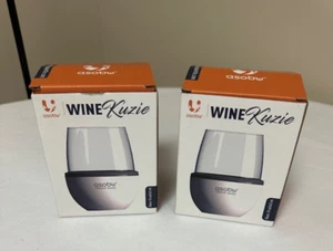 2 - New in Box ASOBY 15oz Wine Kuzie - Picture 1 of 5
