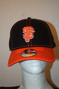 New Era 9Forty San Francisco SF Giants Negro/Naranja MLB Gorra/SOMBRERO MED/Grande Nuevo con etiquetas - Imagen 1 de 7