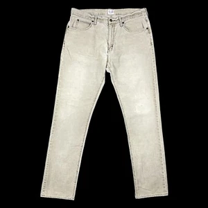 Pantalones de pana vintage Y2K para hombre 36x34 sueltos holgados pierna ancha patinador grunge utilitario - Imagen 1 de 13