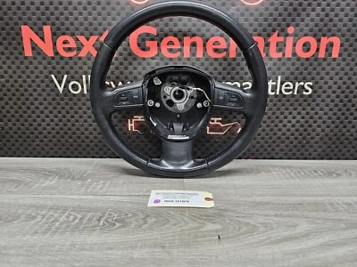 Audi A3 8P 2006 manual tres 3 radios volante envuelto en cuero con botones Foto 1 de 4