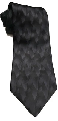 Corbata negra formal Puritan para hombre  Foto 1 de 4