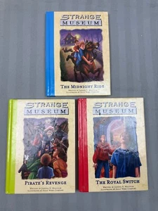 STRANGE MUSEUM Lot 3 Hardcover Books 1, 2 & 4 Midnight Ride Royal Switch - Imagen 1 de 3
