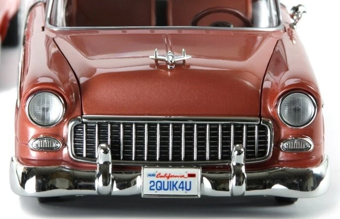 55Chevy1955Chevrolet Race Car1 18Racing12 Racer57Custom Built Metal Body1957 - Image 1 of 4