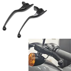Black Front Brake Clutch Levers A Set For Harley Touring Road Glide King 2017-20 - Bild 1 von 8
