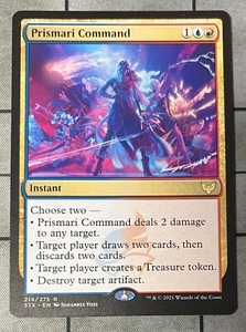 PRISMARI COMMAND 214 Strixhaven School of Mages MTG Magic the Gathering - Picture 1 of 1