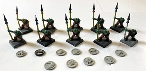 Plastic Goblin Spearmen (10) Orcs & Goblins 0755 Warhammer Games Workshop (#1) - Picture 1 of 7