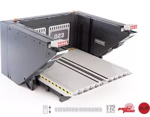 Flugzeugträger LED Aufzug Diorama Deck Licht Soundeffekte Modell Maßstab 1:72 - Bild 1 von 20