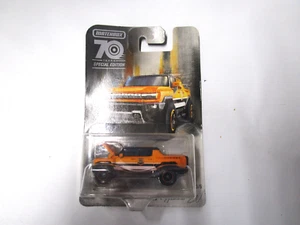 Matchbox 70 Aniversario 2022 Hummer EV Edición Especial Naranja Mate 1:64 - Imagen 1 de 3