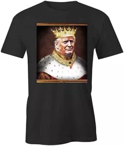 T-shirt maglietta Trump King stampa grafica regalo S1BCB048 MAGA ELECTION - Foto 1 di 5