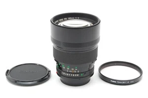 【Near MINT】 Canon New FD NFD 135mm F/2 Telephoto Portrait Prime Lens From JAPAN - Picture 1 of 11