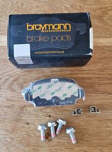 Brake Pads Set fits Vauxhall Opel  Braymann BBP0195