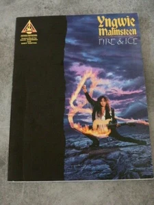 YNGWIE MALMSTEEN - Fire & Ice - SONGBOOK / GUITAR TABLATURE  - Imagen 1 de 6