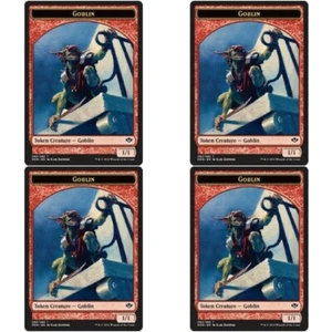 4 x TOKEN GOBLIN CASI NUEVO Velocidad vs Astucia MTGToken - Com - Imagen 1 de 1