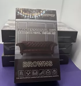 Brown Leather Repair Kit for Furniture Leather Couch Sofa, Jacket, Car Seats - Picture 1 of 5