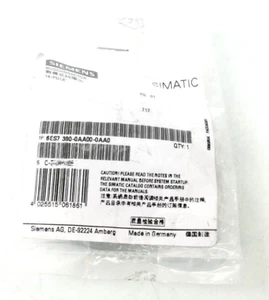 NUEVO Siemens S7-300 serie PLC conector tipo U 6ES7 390-0AA00-0AA0 ENVÍO RÁPIDO #F - Imagen 1 de 1