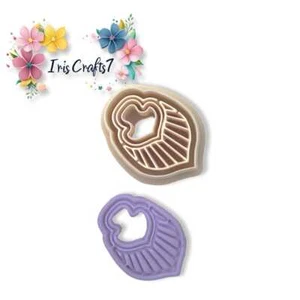 Boho geprägt 2 Polymer Clay Schneider - Ohrring Werkzeug - Bild 1 von 6