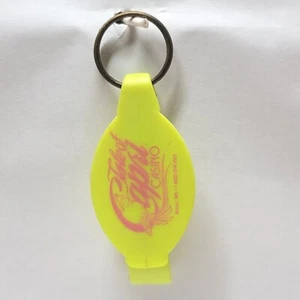 Vintage Isle Of Capri Biloxi Mississippi Keychain Bottle Opener Key Chain Ring - Picture 1 of 8