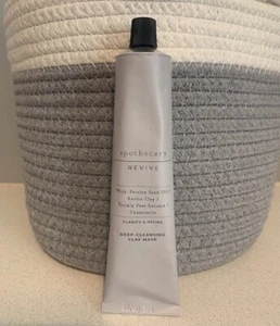 M&S Beauty Apothecary Revive Deep Cleansing Clay Mask Brand New And Sealed 75ml - Picture 1 of 3