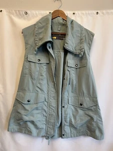 Eddie Bauer Travex Damen Oberbekleidung blau/grün durchgehender Reißverschluss Weste Taschen Größe 1X - Bild 1 von 15