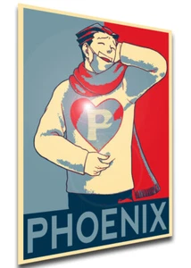 Propaganda Poster - Ace Attorney - Phoenix Wright Variant - LL1194 - Picture 1 of 1