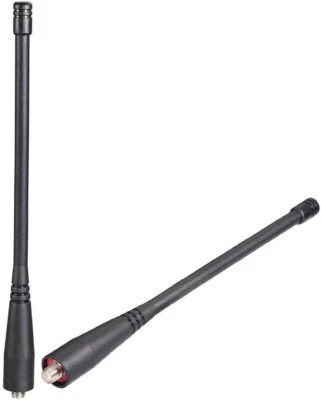Paquete de 2 antenas de radioaficionado VHF UHF de doble banda SMA-F antena suave para Wouxun Baofeng - Imagen 1 de 4