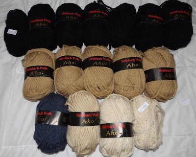 Steinbach Wolle AHOI verschiedene Farben 20% Wolle  1433 Gramm - Bild 1 von 4