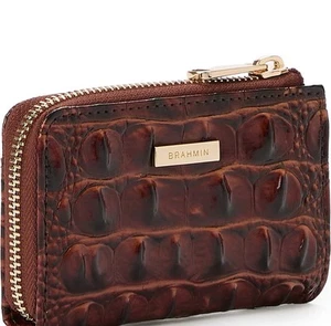 Brahmin Anita Pecan Melbourne Leder Geldbörse Neu mit Etikett - Bild 1 von 8