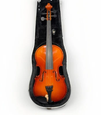 Leon Aubert - Stradivarius Model 808 - Size 1/2 Violin with Case - Romania - Image 1 of 4