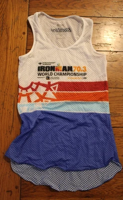 IRONMAN WORLD CHAMPION - BASELAYER White by Santini Women's XL Extra Large - Image 1 of 4