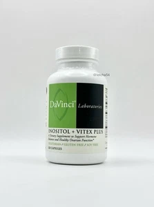 DaVinci Laboratories of Vermont Inositol + Vitex Plus (120 Capsules) New - Picture 1 of 5