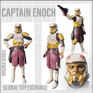 STAR WARS BLACK SERIES 6 INCH CAPTAIN ENOCH (AHSOKA SERIES) FIGURE HASBRO - Picture 1 of 7