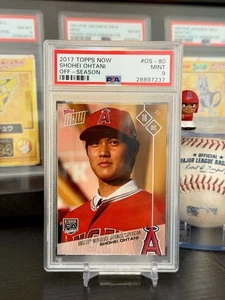 ⭐️ SHOHEI OHTANI 2017 TOPPS NOW OFF SEASON PSA 9 MINT RC ROOKIE CARD 🔥🔥 - Picture 1 of 3