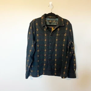 Camicia Wrangler x Billabong Knox jacquard a quadri manica lunga grande - Foto 1 di 8