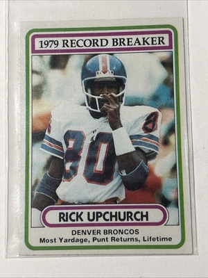 1980 Topps  SET BREAK #5 Rick Upchurch  - Image 1 of 2