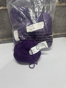 Brown Sheep Co Lambs Pride Super Wash Purple Sw27 8 Knäuel Set - Bild 1 von 3
