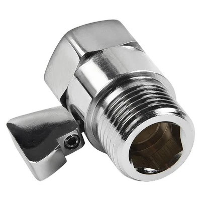 Solid Brass Flow Control Valve for Shower Head Reduce Water Consumption - Image 1 of 4