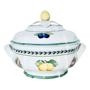 Villeroy & Boch FRENCH GARDEN FLEURENCE Louis XIV Gemüseschüssel & Deckel 48 OZ NEU - Bild 1 von 13