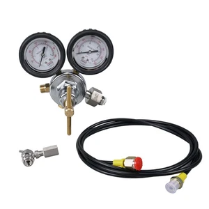 NICECNC Upgraded Motorcycle ATV, UTV Nitrogen Regulator Regulator Shock Fill Kit - Picture 1 of 11