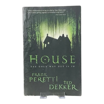 House by Frank Peretti & Ted Dekker - Supernatural Thriller Paperback Christian Foto 1 de 2