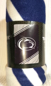 Penn State Nittany Lions Fleece Throw Blanket 40 x 60 NEW - Picture 1 of 7